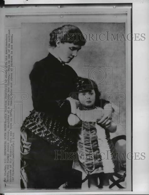 jennie erome|Sir Winston and His Mother .